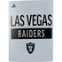 NFL Las Vegas Raiders Silver Performance Series PS5 Digital Edition Console Skin