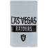 NFL Las Vegas Raiders Silver Performance Series PS5 Slim Disk Console Skin