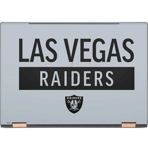 NFL Las Vegas Raiders Silver Performance Series HP Spectre Skin