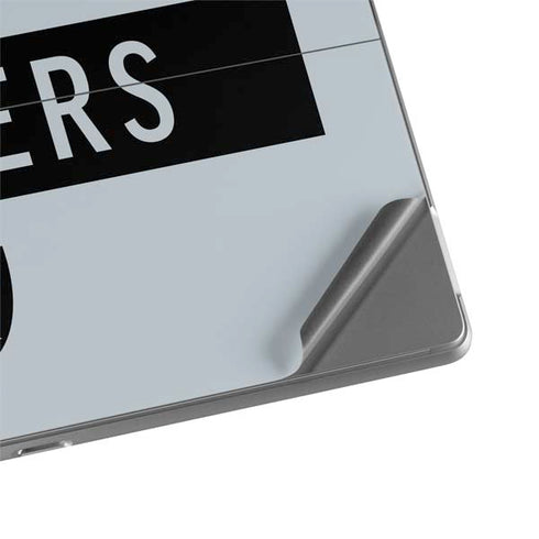NFL Las Vegas Raiders Silver Performance Series Surface Pro 8 Skin
