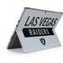 NFL Las Vegas Raiders Silver Performance Series Surface Pro 9 Skin