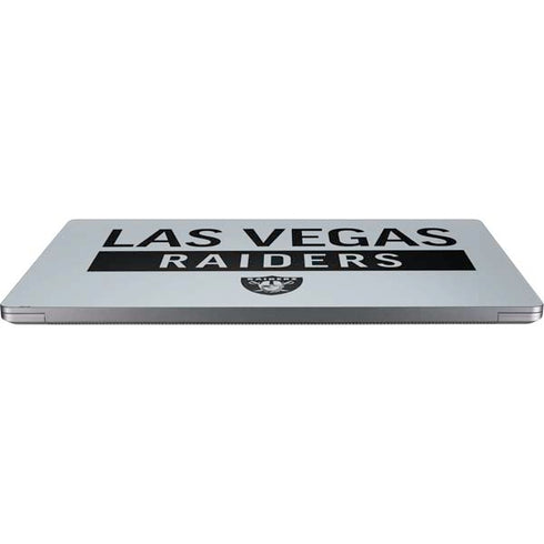 NFL Las Vegas Raiders Silver Performance Series Universal Laptop 12in (9.8 x 6.8in) Skin