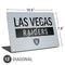 NFL Las Vegas Raiders Silver Performance Series Universal Laptop 13in (10.6 x 7.6in) Skin