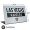 NFL Las Vegas Raiders Silver Performance Series Universal Laptop 18in (14.6 x 10.6in) Skin