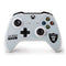 NFL Las Vegas Raiders Silver Performance Series Xbox One S Controller Skin