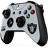 NFL Las Vegas Raiders Silver Performance Series Xbox One X Controller Skin