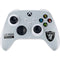 NFL Las Vegas Raiders Silver Performance Series Xbox Series S Controller Skin
