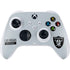 NFL Las Vegas Raiders Silver Performance Series Xbox Series S Controller Skin