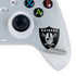 NFL Las Vegas Raiders Silver Performance Series Xbox Series S Controller Skin