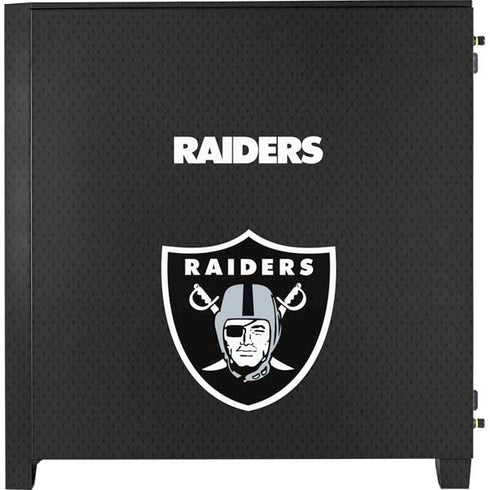 NFL Las Vegas Raiders Team Jersey Corsair 4000D Tempered Glass Mid-Tower ATX Case Skin