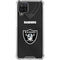 NFL Las Vegas Raiders Team Jersey Galaxy A12 Clear Case