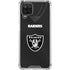 NFL Las Vegas Raiders Team Jersey Galaxy A12 Clear Case