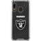 NFL Las Vegas Raiders Team Jersey Galaxy A30 Clear Case