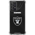 NFL Las Vegas Raiders Team Jersey Galaxy A52 5G Clear Case