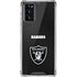 NFL Las Vegas Raiders Team Jersey Galaxy Note20 5G Clear Case