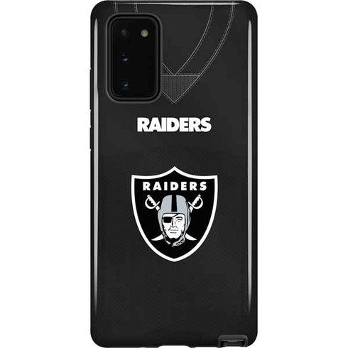 NFL Las Vegas Raiders Team Jersey Galaxy Note20 5G Pro Case