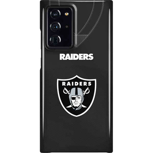 NFL Las Vegas Raiders Team Jersey Galaxy Note20 Ultra 5G Lite Case