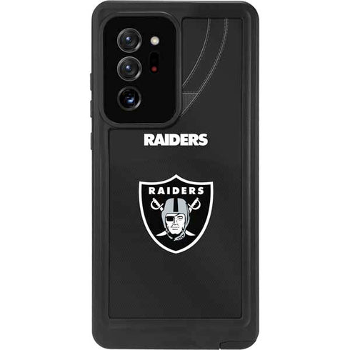 NFL Las Vegas Raiders Team Jersey Galaxy Note20 Ultra 5G Waterproof Case