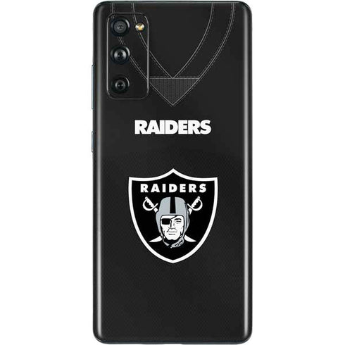 NFL Las Vegas Raiders Team Jersey Galaxy S20 Fan Edition Skin