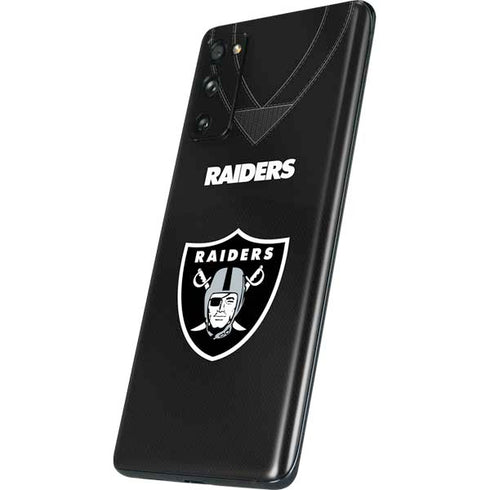 NFL Las Vegas Raiders Team Jersey Galaxy S20 Fan Edition Skin