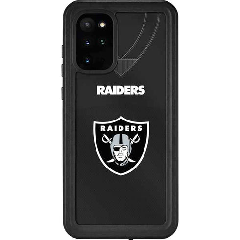 NFL Las Vegas Raiders Team Jersey Galaxy S20 Plus Waterproof Case
