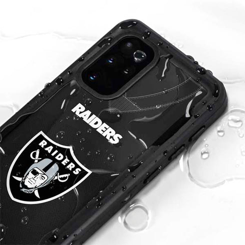 NFL Las Vegas Raiders Team Jersey Galaxy S20 Plus Waterproof Case