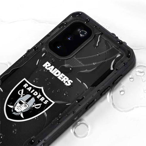 NFL Las Vegas Raiders Team Jersey Galaxy S20 Waterproof Case