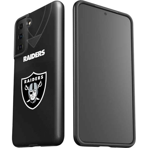 NFL Las Vegas Raiders Team Jersey Galaxy S21 FE Pro Case
