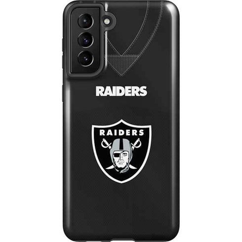NFL Las Vegas Raiders Team Jersey Galaxy S21 Plus 5G Pro Case