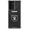NFL Las Vegas Raiders Team Jersey Galaxy S21 Ultra 5G Clear Case