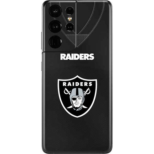 NFL Las Vegas Raiders Team Jersey Galaxy S21 Ultra 5G Skin