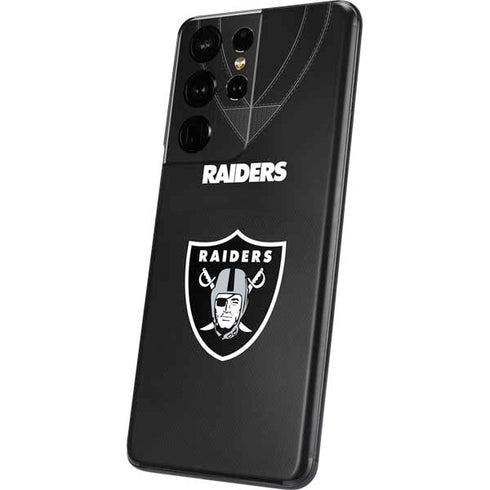 NFL Las Vegas Raiders Team Jersey Galaxy S21 Ultra 5G Skin