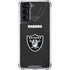 NFL Las Vegas Raiders Team Jersey Galaxy S22 Clear Case
