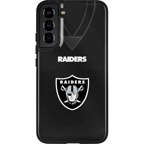 NFL Las Vegas Raiders Team Jersey Galaxy S22 Plus Pro Case
