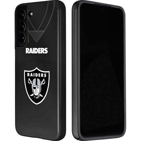 NFL Las Vegas Raiders Team Jersey Galaxy S22 Plus Pro Case