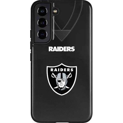 NFL Las Vegas Raiders Team Jersey Galaxy S22 Pro Case