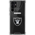 NFL Las Vegas Raiders Team Jersey Galaxy S22 Ultra Clear Case