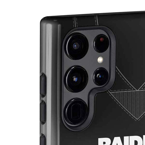 NFL Las Vegas Raiders Team Jersey Galaxy S22 Ultra Pro Case