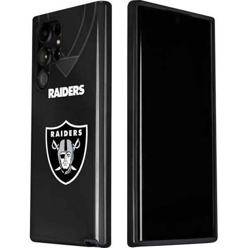 NFL Las Vegas Raiders Team Jersey Galaxy S22 Ultra Pro Case