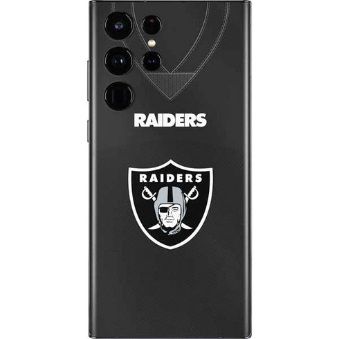 NFL Las Vegas Raiders Team Jersey Galaxy S22 Ultra Skin