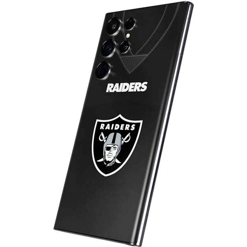 NFL Las Vegas Raiders Team Jersey Galaxy S22 Ultra Skin