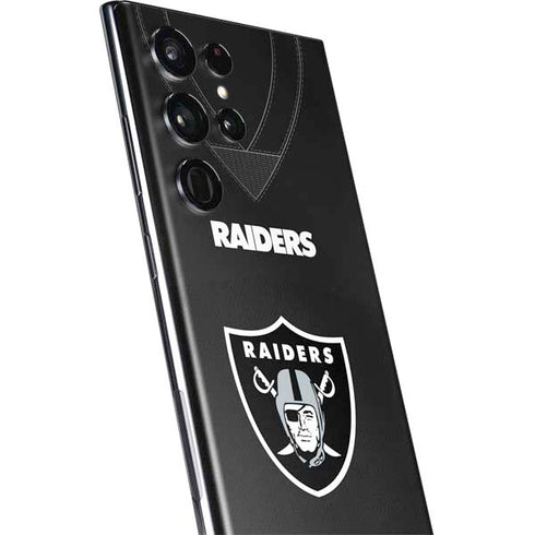 NFL Las Vegas Raiders Team Jersey Galaxy S22 Ultra Skin