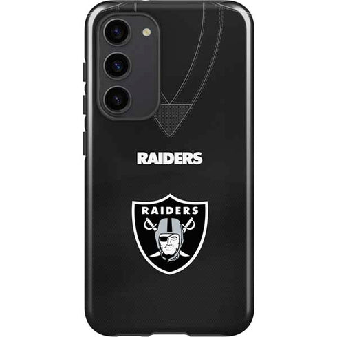 NFL Las Vegas Raiders Team Jersey Galaxy S23 Plus Pro Case