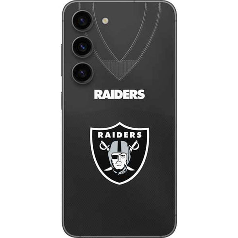 NFL Las Vegas Raiders Team Jersey Galaxy S23 Skin