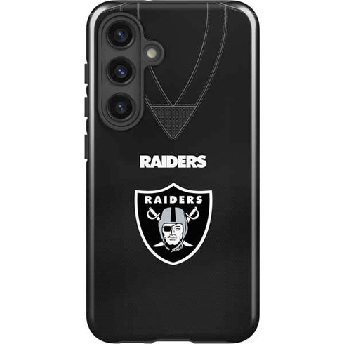 NFL Las Vegas Raiders Team Jersey Galaxy S24 Impact Case