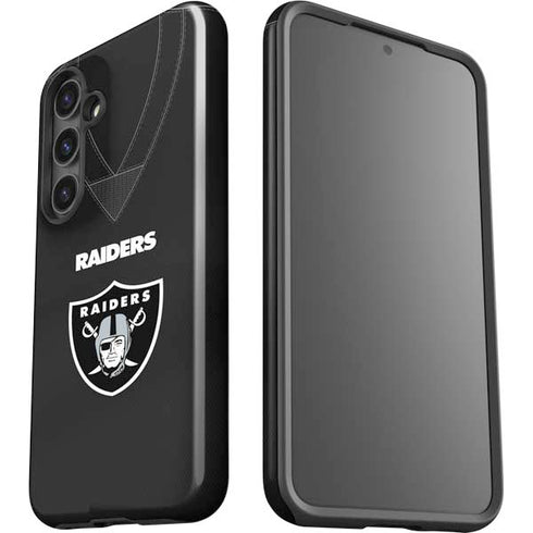 NFL Las Vegas Raiders Team Jersey Galaxy S24 Plus Impact Case