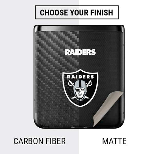 NFL Las Vegas Raiders Team Jersey Galaxy Z Flip Skin