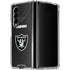 NFL Las Vegas Raiders Team Jersey Galaxy Z Fold4 5G Clear Case