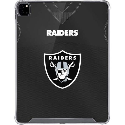 NFL Las Vegas Raiders Team Jersey iPad Pro 12.9in (2020) Clear Case