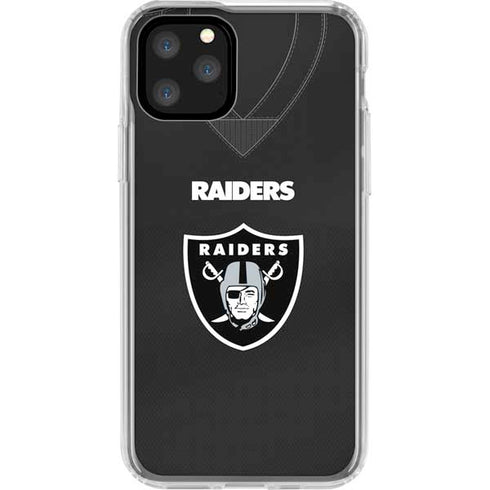 NFL Las Vegas Raiders Team Jersey iPhone 11 Pro Clear Case